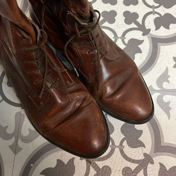 🌺 Marc Alpert Leather Victorian Style Riding Boot B34 - Picture 6 of 10